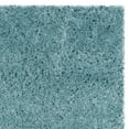 thumbnail image 5 of SAFAVIEH Indie Balfour Solid Polyester Shag Runner Rug, Turquoise, 2'3" x 7', 5 of 9