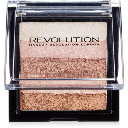 Makeup Revolution Vivid Shimmer Brick Bronzer Highlighter,