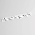 thumbnail image 1 of Car Rear Trunk Letters Logo Emblem Badge Decals Sticker For Maserati Gransport Granlusso Quattroporte GTS Granturismo Sport, 1 of 5