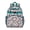 Blue-green-5, variant on Retro Boho Daisy Bloom Backpack for Student Adjustable Padded Straps Lightweight School Backpack with Chest Buckle Water-resistant Durable Design
