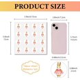 8Pcs Waterproof Self-Adhesive Picture Stickers Round Dot Cartoon Decals ...