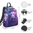thumbnail image 2 of Balery Cool Lion Head Mochila Ligera para Hombres y Mujeres – Resistente y Impermeable, Ideal para la Escuela, el Trabajo, los Viajes y el Uso Diario, 2 of 7