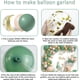 thumbnail image 4 of Kit de guirnalda de globos rosa melocotón verde salvia 140 piezas Kit de arco de globo verde oliva salvia con globos de confeti de oro blanco rosa rubor para novia de baby shower, 4 of 4