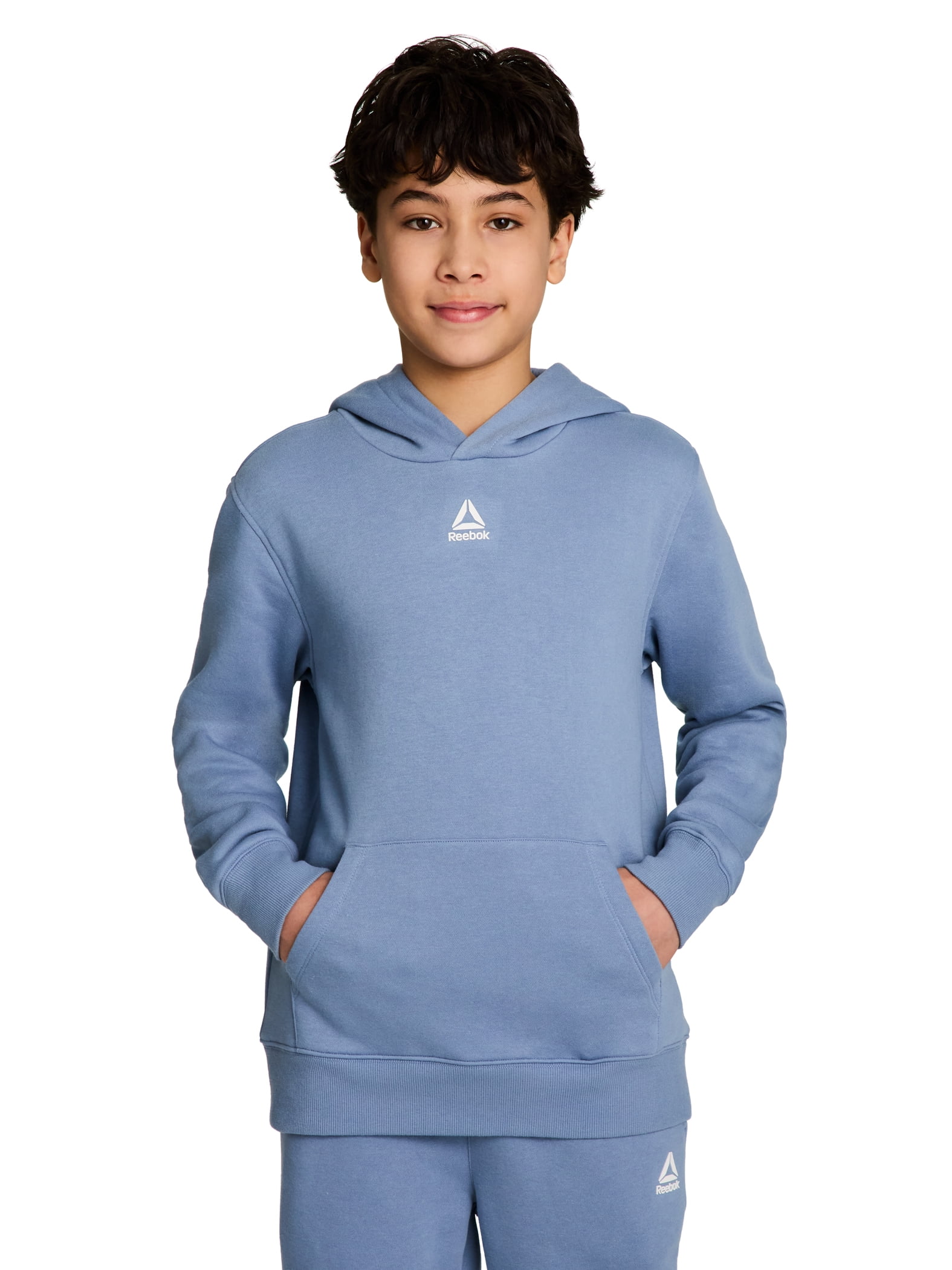 Reebok Kid's Unisex Athletic Game Day Sport Core Hoodie & Jogger, 2-Piece Set, Sizes 4-18