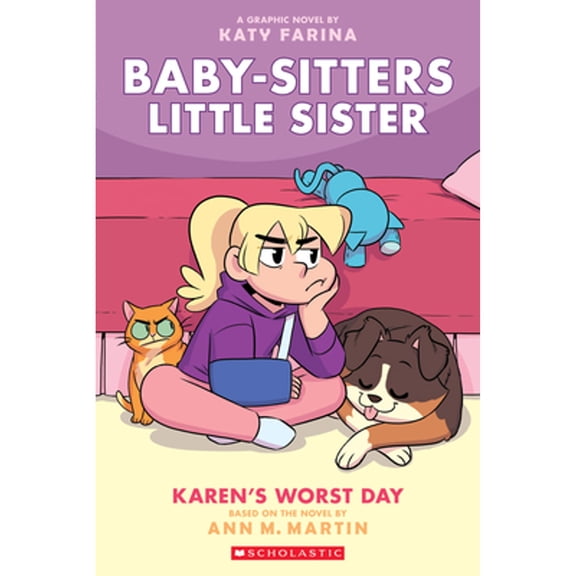 Pre-Owned Karen's Worst Day: A Graphic Novel (Baby-Sitters Little Sister #3): Volume 3 (Paperback) by Ann M Martin