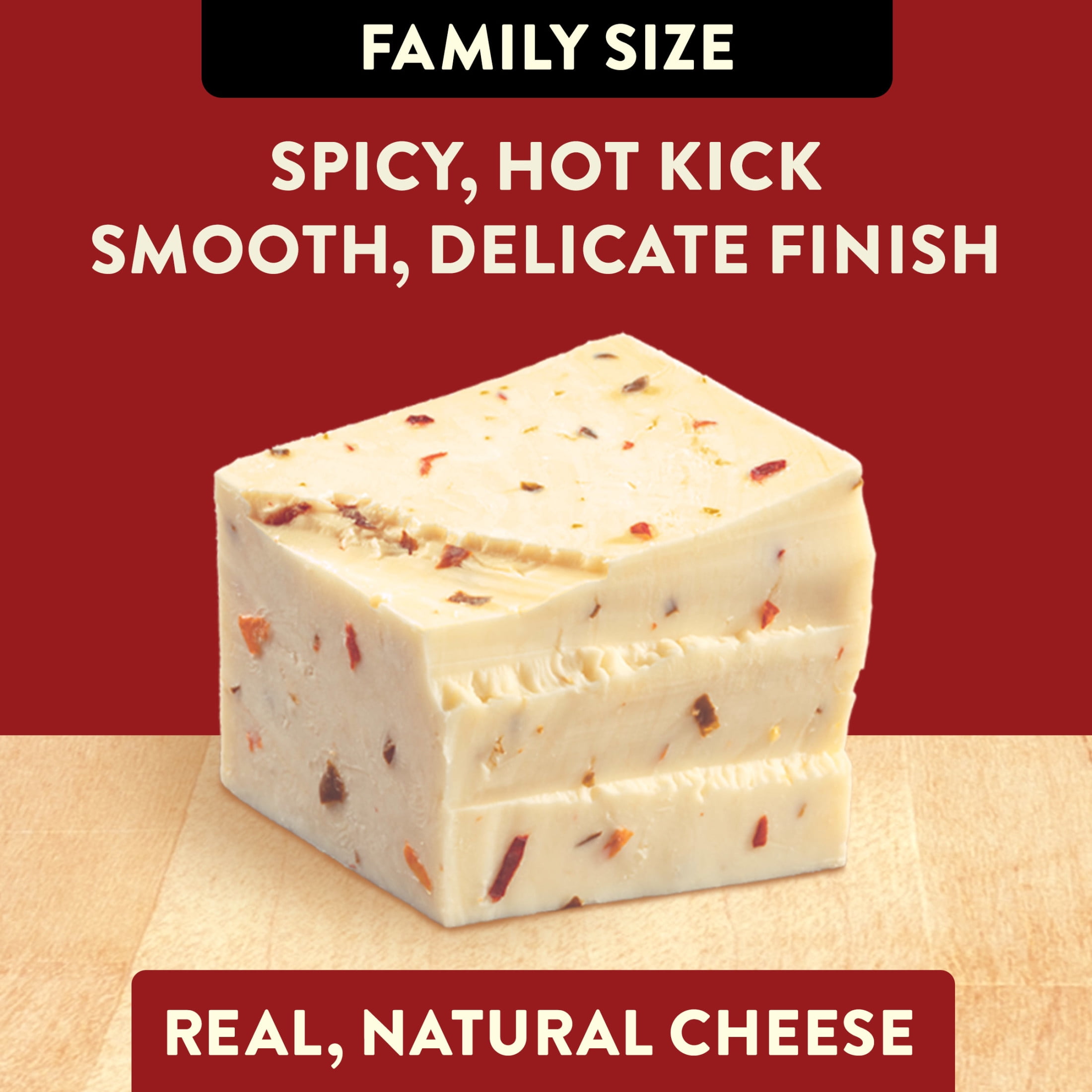 Sargento® Sliced Pepper Jack Natural Cheese, 24 Slices