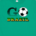 thumbnail image 4 of Inktastic Go, Brazil Soccer, Football Boys or Girls Baby T-Shirt, 4 of 5