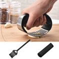 thumbnail image 3 of Billuyoard Trituradora de prensa de ajo, cepillo de limpieza, peladores multifuncionales, accesorios de cocina para frutas y verduras para el hogar Cocina y Comedor Peladoras de ajo Billuyoard HA077894-01, 3 of 6