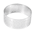 thumbnail image 2 of 50 Pack 5cm Stainless Steel Tart Ring, Heat-Resistant Perforated Cake Mousse Ring, Round Ring Baking Tools, 2 of 6