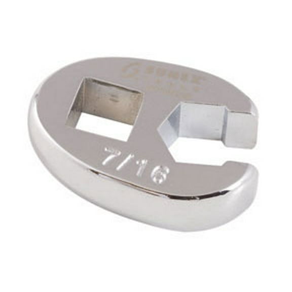 Sunex Tools SUU-970804 0.375 in. Drive with 0.43 in. Fully Polished Flare Nut Crowfoot Wrench