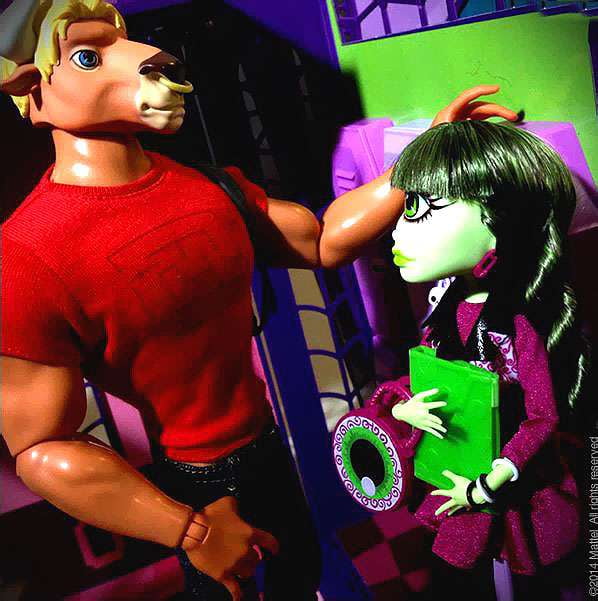 Monster High Manny Taur And Iris Dolls
