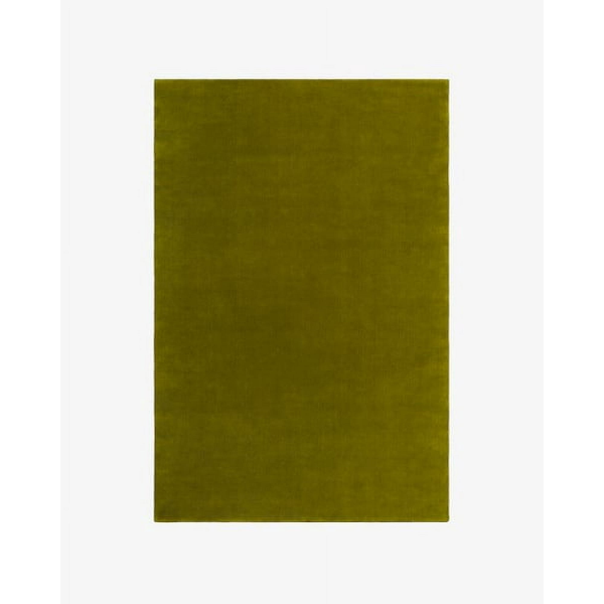 Mahi Rug Grand Milano Green New Zealand Wool Plain Hand-Tuffted Carpets Area Rugs for Living Room, Bedroom, Any Room and Hallway (10X14 ft)