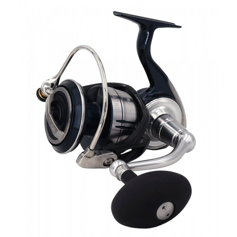 Daiwa CERTATESWG8000-H Certate SW G Spinning Reel, Black/Silver