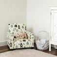 thumbnail image 2 of Kid Rocking Chair for Toddlers, Child Chair for Little Kids, Upholstered Toddler Armchair for Children,  and Cute Little Kid Chairs (Legs, Bears & Trees Print), 2 of 7