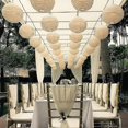thumbnail image 4 of 12 Pcs Paper Lanterns, 6" 8" 10" 12" Round Paper Lantern With Led Lantern Lights For Indoor And Outdoor Decoration, 4 of 5