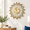 Gold, variant on Large Crystal Crush Wall Clock For Living Room Decor