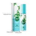 thumbnail image 3 of HYLLai Mint Fresh Breath Spray - Natural Oral Freshener for Instant Bad Odor Neutralizer, Pocket-Size, 18ml (Blue), 3 of 6