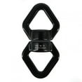 thumbnail image 2 of pitrice Swing Swivel 30KN Rotational Device Dance Hammock 360 Degree Climbing Rope Connector Mountaineering Spinner Swivels Hardware Black, 2 of 9