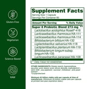 Flora - Super 8 Hi Potency Probiotics - Healthy & Digestive Balance - for Men & Women - 42 Billion CFU, Raw, Gluten Free - Up to 2 Month Supply, 60 Count