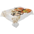 thumbnail image 2 of Thanksgiving Wave Point Gradient Autumn Table Cloth Waterproof Dining Tablecloth Kitchen Decorative Party Table Cover, 2 of 6
