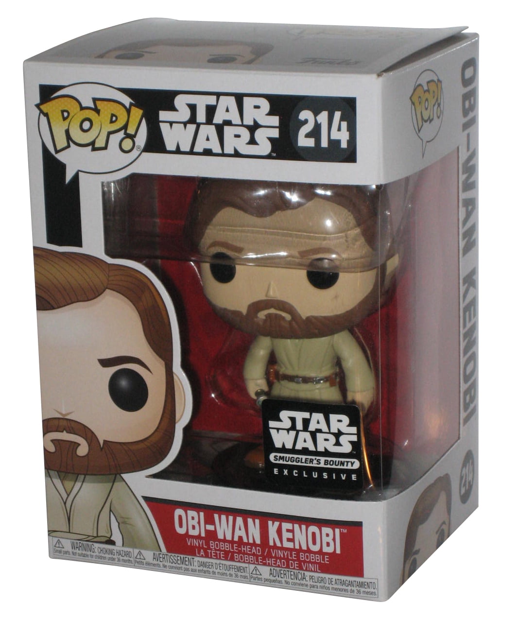 Funko POP! Star Wars: Obi-Wan Kenobi - Obi-Wan Kenobi 4.05-in Vinyl  Bobblehead
