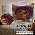 thumbnail image 3 of Black Girl Magic Shine Wall Tapestry for Bedroom by DC | African American Tapestry Wall Hanging & Aesthetic Decor for Dorm, Living Room, Picnic & Home | 36"x48", 3 of 7