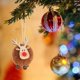 thumbnail image 2 of Colgante Navideño Con Forma De Ciervo 2025 Nuevo Colgante Decoración Para Árbol De Navidad Colgante Navideño Con Ciervo Bonito Para La Suerte, 2 of 8