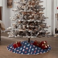 thumbnail image 4 of Bingfone Christmas Tree Skirt Mat Christmas Decoration Interior 30" -Cartoon Lighthouse, 4 of 6
