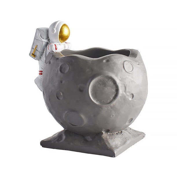 Contenedor De Bolígrafo De Astronauta, Organizador De Bolígrafo De Resina, Herramienta De Almacenamiento De Bolígrafo Scienceny HA025097-02