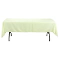 thumbnail image 1 of Rectangular Polyester Tablecloth, 60-Inch by 126-Inch, Ivory, 1 of 1