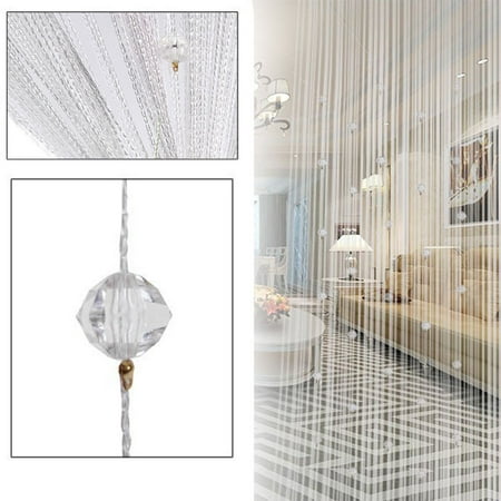 100 x 200 CM Window String Curtain For Living Room Home Decoration ...