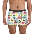 thumbnail image 1 of Fotbe Cute French Bulldog Calzoncillos Tipo Boxer con Bolsa de Soporte Total para Hombre, X-Temp Fresco, Transpirable y de Secado Rápido-Medium, 1 of 5