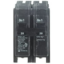 Eaton BR220 20 Amp Double Pole Circuit Breaker