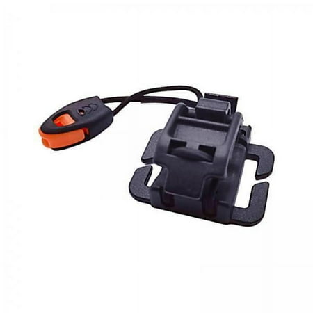 harayaa 2xEngineering e Clip Outdoor Wheel Clip Quick Release Axe Molle Fixture Torch Clip for Hiking Tools Black 3 Pcs