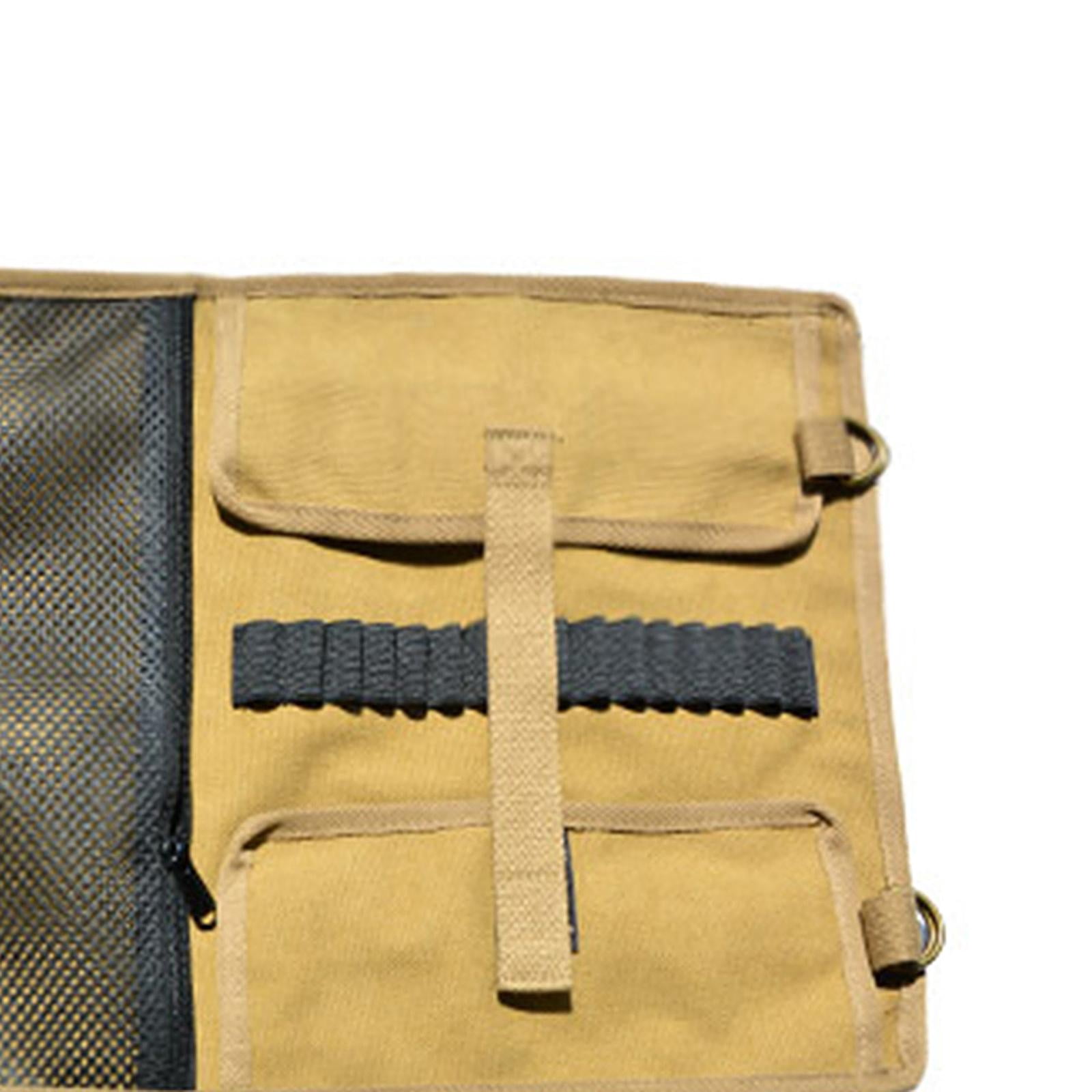 Cloth Tent Stake Outdoor Portable Camping Case Pegs Camping Hiking Tent Stakes Nails Practical Durable , L Khaki,