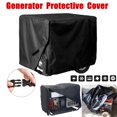 thumbnail image 3 of Black Generator Cover Windproof Protective Cover Canopy Shelter Waterproof Oxford Cloth All-Purpose Covers Accessories 3 Sizes (97x76x76cm,black), 3 of 7