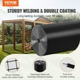thumbnail image 4 of VEVOR Hardware Cloth, 24'' x 100' Galvanized Wire Mesh Roll, 19 Gauge Chicken Wire Fence Roll, Vinyl Coating Metal Wire Mesh for Chicken Coop Barrier, Rabbit Snake Fences, Poultry Enclosures, 4 of 9
