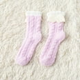 thumbnail image 2 of Uooqdmx Thermal Socks for Women, Cute Gifts, Slipper Socks for Women, Thick Crew Socks, Small Gifts for Women, Hot Pink One Size, 2 of 3