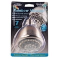 thumbnail image 3 of Whedon Rainbo Massage Brushed Nickel 7 settings Showerhead 2.5 gpm, 3 of 3