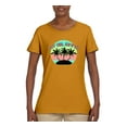 thumbnail image 2 of Wild Bobby, Pastel Color Hot Girl Summer, Streetwear, Women Graphic Tee, Gold, XX-Large, 2 of 4