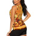 thumbnail image 3 of Womens Workout Tank Tops, Halloween Cute Pumpkin A Racerback Tank Tops Quick Dry Vest Sleeveless Athletic Yoga Gym, 3 of 7