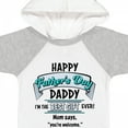 thumbnail image 4 of Inktastic Happy Father's Day Best Ever Boys or Girls Baby Bodysuit, 4 of 5