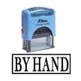 thumbnail image 1 of BY HAND Self Inking Rubber Stamp Office Stationary Custom Shiny Stamp, 1 of 1