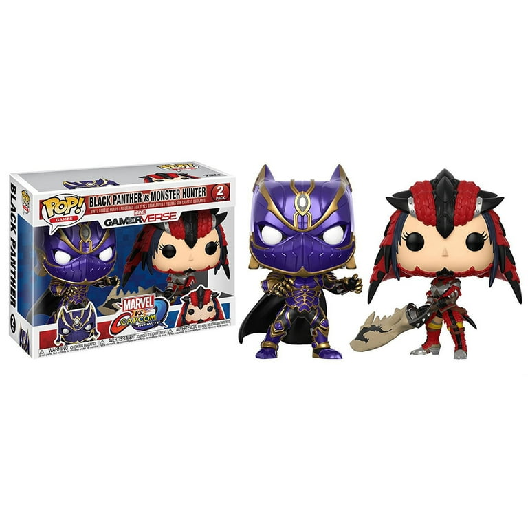 Funko Pop! Games: Marvel Vs Capcom - Black Panther Vs