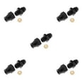 thumbnail image 2 of mmirethe Aluminum Alloy Hose Line Pipe Fitting Adapter Thread Fuels Oil Air Hose Fitting Car Auto Accessories Straight 5Set, 2 of 6