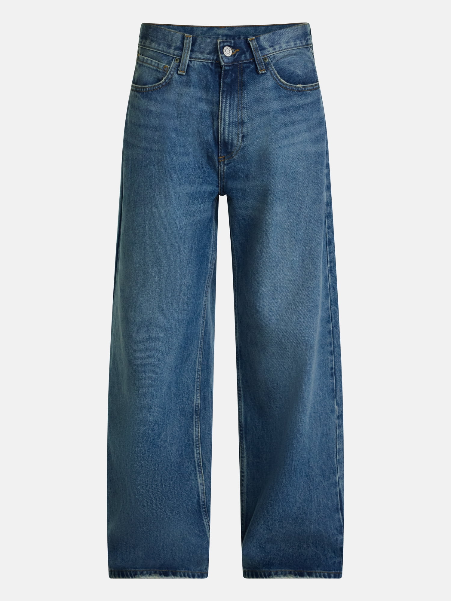 No Boundaries Wide Leg Jeans, 100% Cotton 14 oz Denim, Men's 28x30-42x32
