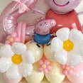 thumbnail image 4 of Juego de 35 globos con forma de margarita de dibujos animados para niñas, suministros de decoración para fiestas de cumpleaños de 1 a 9 años, juguetes para baby shower, regalo global para niños, 4 of 5