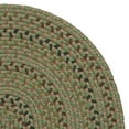 thumbnail image 2 of Colonial Mills  Winfield Indoor Blended Wool Braided Oval Area Rug Green 7X10 7' x 9' Oval, 2 of 3