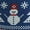 Blue Snowman, variant on GBH Men's Slim-Fit French Terry Holiday Christmas Joggers (S-2XL)
