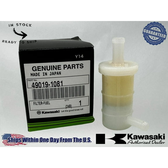 Kawasaki Genuine OEM Authentic Fuel Filter 49019-1081